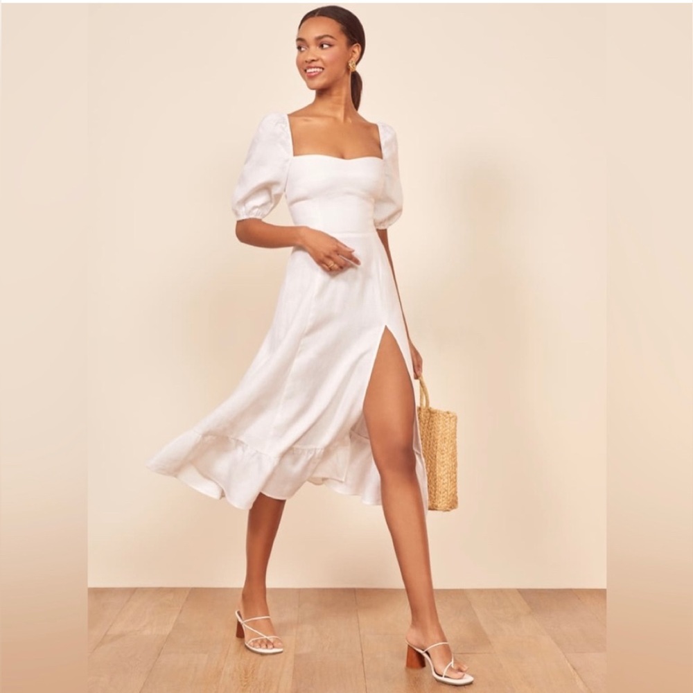 Reformation Belgium Linen Dress